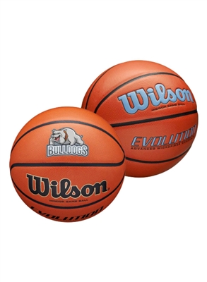 Wilson Evolution Basketball 29.5" | One Color Custom Imprint Basketball