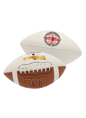Wilson 14" Autograph Football | One Color Custom Imprint | Signature Promotional Football