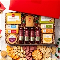 Hickory Farms Ultimate Sausage & Cheese Gift Box |  Summer Sausage, Cheese & Mustard