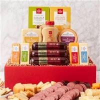 Hickory Farms Party Favorites Gift Box | Sausage, Cheese & Gourmet Snacks