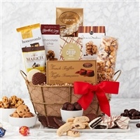 Hickory Farms Decadent Delights Chocolate Gift Basket | Chocolate-Covered Sweets