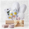 Hickory Farms Lavender Spa Gift Basket | Self-Care & Relaxing Lavender Gift for Pampering