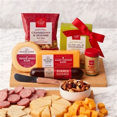 Hickory Farms Gourmet Cheeseboard Gift Set | Perfect for Corporate & Personal Gifts