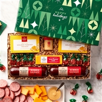 Hickory Farms Happy Holidays Savory Bites Gift Box