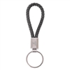 Braided Leatherette Key Chain Laser Engraved | Custom Promotional Keychains