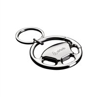 Rotella Laser Engraved Key Chain | Custom Steering Wheel Keychain