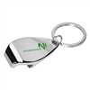 Apri Bottle Opener Key Chain | Laser Engraved Chrome Promotional Gift