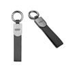 PrestigeLeather Wristlet Keychain Laser Engraved | Luxury Promotional Keychains