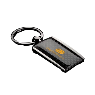 Carbon Fiber Key Chain | Custom Laser Engraved Premium Gift