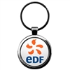 Gunmetal Anello Key Chain | Custom Laser Engraved Metal Keychain