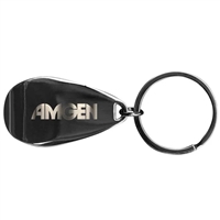 Gunmetal Apri Bottle Opener Key Chain Laser Engraved | Custom Promotional Bottle Openers