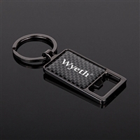 Saugus Key Chain Bottle Opener | Custom One Color Logo Imprint