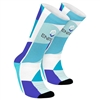 Custom Dye Sublimation Dress Socks | Full Color Logo Socks