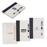 CartonCraft A5 Recycled Journal with Pen Full Color Imprint | Eco-Friendly Notebooks