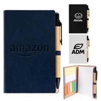 Traveler's Ultra Hyde Journal Set One Color Imprint | Custom Promotional Notebook Sets
