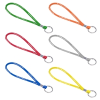 Detail Key Cord Wrist Band | Custom Woven Promotional Wristbands