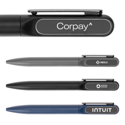 Custom Executive Twist Metal Pen | Laser Engraved Logo Pens