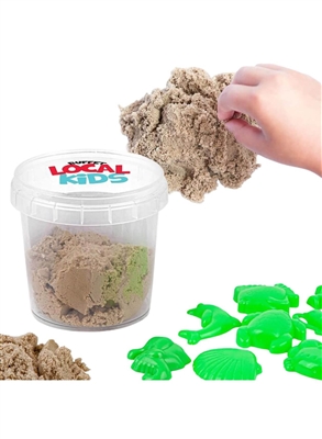 Custom Magic Sand Set with Molds | Promotional Sensory Sand Kit