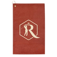 Full-Color Golf Towel | Poly Velour/Cotton with Custom Dye-Sublimation
