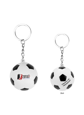 Soccer Ball Stress Reliever Keychain | Fun Squeeze Keychain for Stress Relief