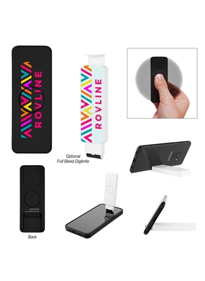 Fun Spinner Phone Stand With Screen Cleaner | Digital Custom Imprint