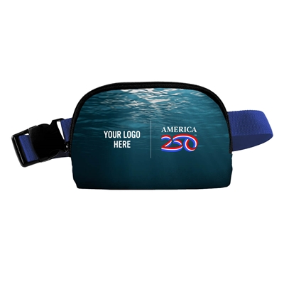 America250 Sublime Series RPET Fanny Pack | Full-Color Licensed Promotional Bag