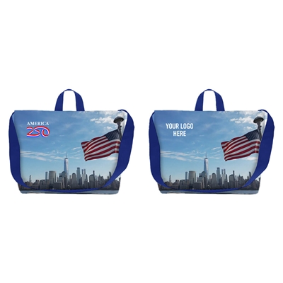 America250 Sublime Series RPET Conference Tote Bag | Full-Color Licensed Promotional Tote