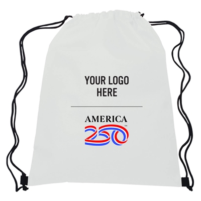 America250 Non-Woven Recycled Hit Sports Pack | Eco-Friendly Custom Promotional Bag