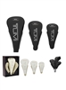 TUMI Sport 3-Pack Golf Club Cover Set | Durable Padded Protection
