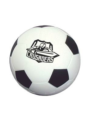 Soccer Ball Shape Stress Reliever | Custom Pad Print Promotional Item
