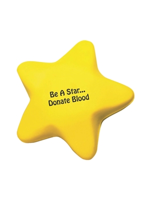 Star Shape Stress Reliever | Foam Squeeze Toy with Pad Print