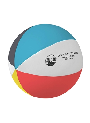 Beach Ball Stress Reliever | Foam Squeeze Toy for Promotions