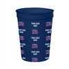 America250 12 Oz Full-Color Big Game Stadium Cup â€“ Custom 4-Color Logo