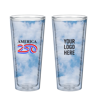 America250 22 Oz Tritan Tumbler | Smooth Inner Wall | Official Promotional Merchandise