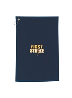 Custom Embroidered Golf Towel with Hook | Cotton Golf Towels