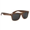 Woodtone Malibu Sunglasses | Natural Look with UV400 Protection | Custom Silk Screen