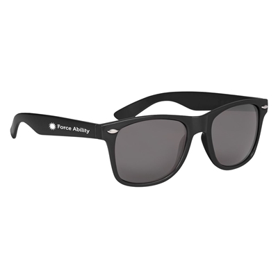 Polarized Malibu Sunglasses | Custom Silk Screen Imprint with UV400 Promotional Eyewear