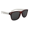 Classic Tortoise Colorblock Malibu Sunglasses for Promotional Use & Silk Screen Imprint