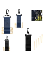 Cutter & Buck Golf Tee Keychain | RPET & Bamboo Custom Promotional Gift