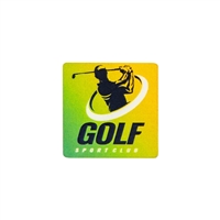 Square Acrylic Golf Ball Marker | Premium Full Color Custom Print for Golfers, Events & Corporate Use