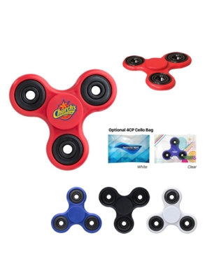 Fun Finger Spinner | Stress Relief Toy with Custom Logo