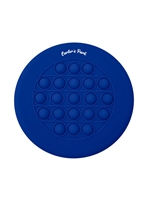 Push Pop Stress Reliever Flying Disc | Silicone Bubble Toy | Silk Screen