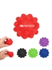 Push Pop Bouncing Ball | Silicone Stress Reliever with Custom Pad Print Logo