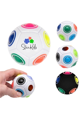 Stress Pop Ball Game | Full Color Digibrite Fidget Toy