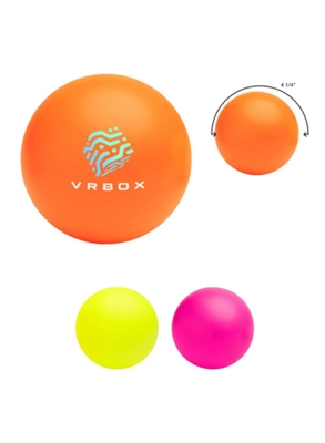 Neon Stress Ball Reliever | Custom Pad Print Foam Giveaway