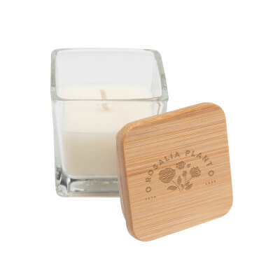 Custom Soy Wax Citrus Candle in Glass | Promotional Scented Candles