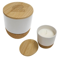 Custom Santal Soy Candle | Silk Screen Promotional Candle