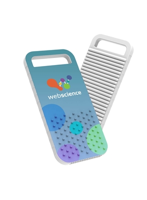 Powerstick Chill Sensory Key Tag | Custom 4-Color Digital Print