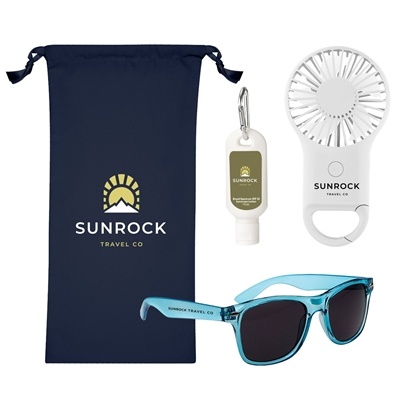 Translucent Colors Outdoor Essentials Kit | Custom Silk Screen Imprint Branded Set