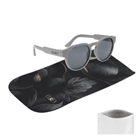 Eco Sunglasses Set | Gatsby Recycled Frames & RPET Pouch with Custom Silk Screen Imprint